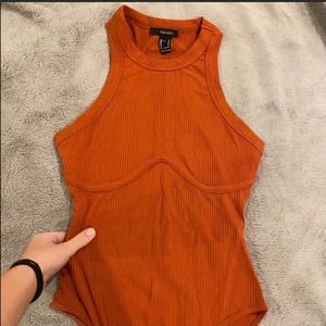 Forever 21 racer back body suit